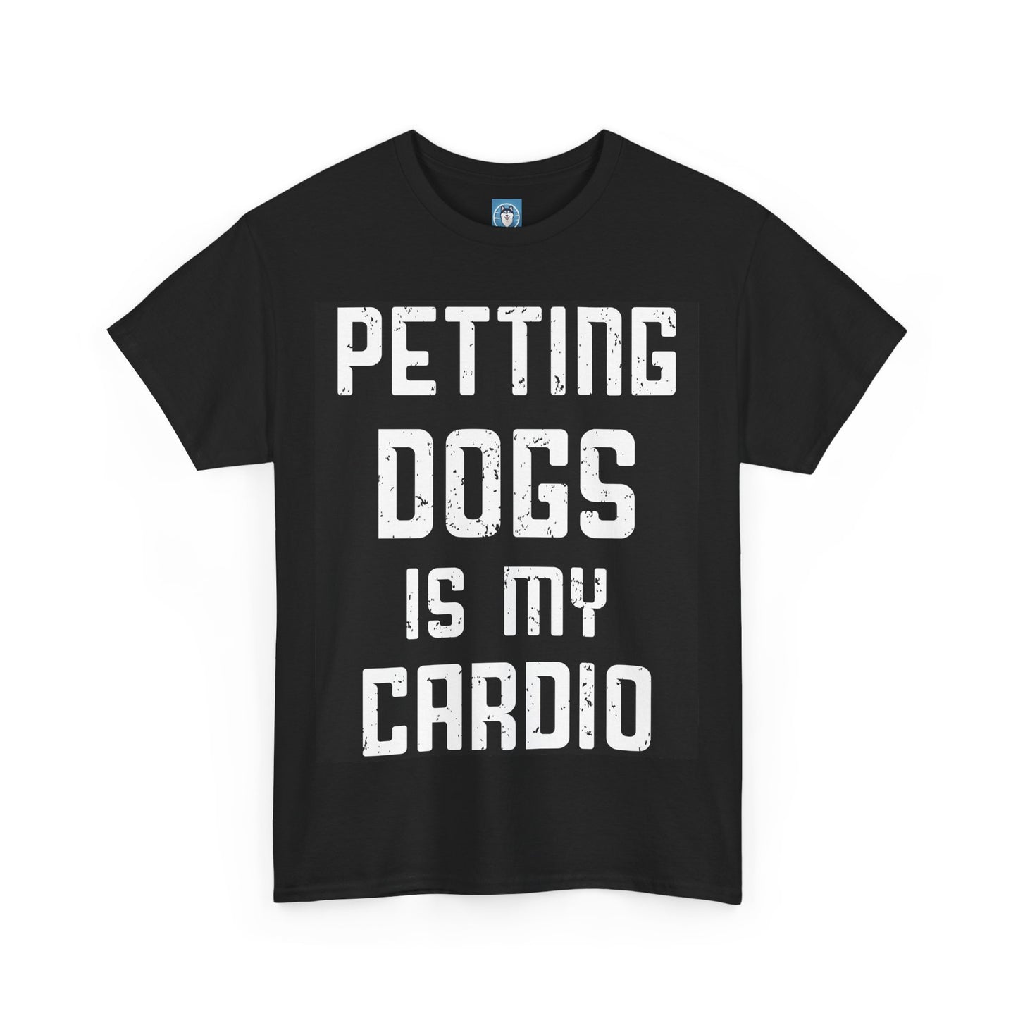 Dog Lovers Unisex T-shirt - Petting Dogs is My Cardio