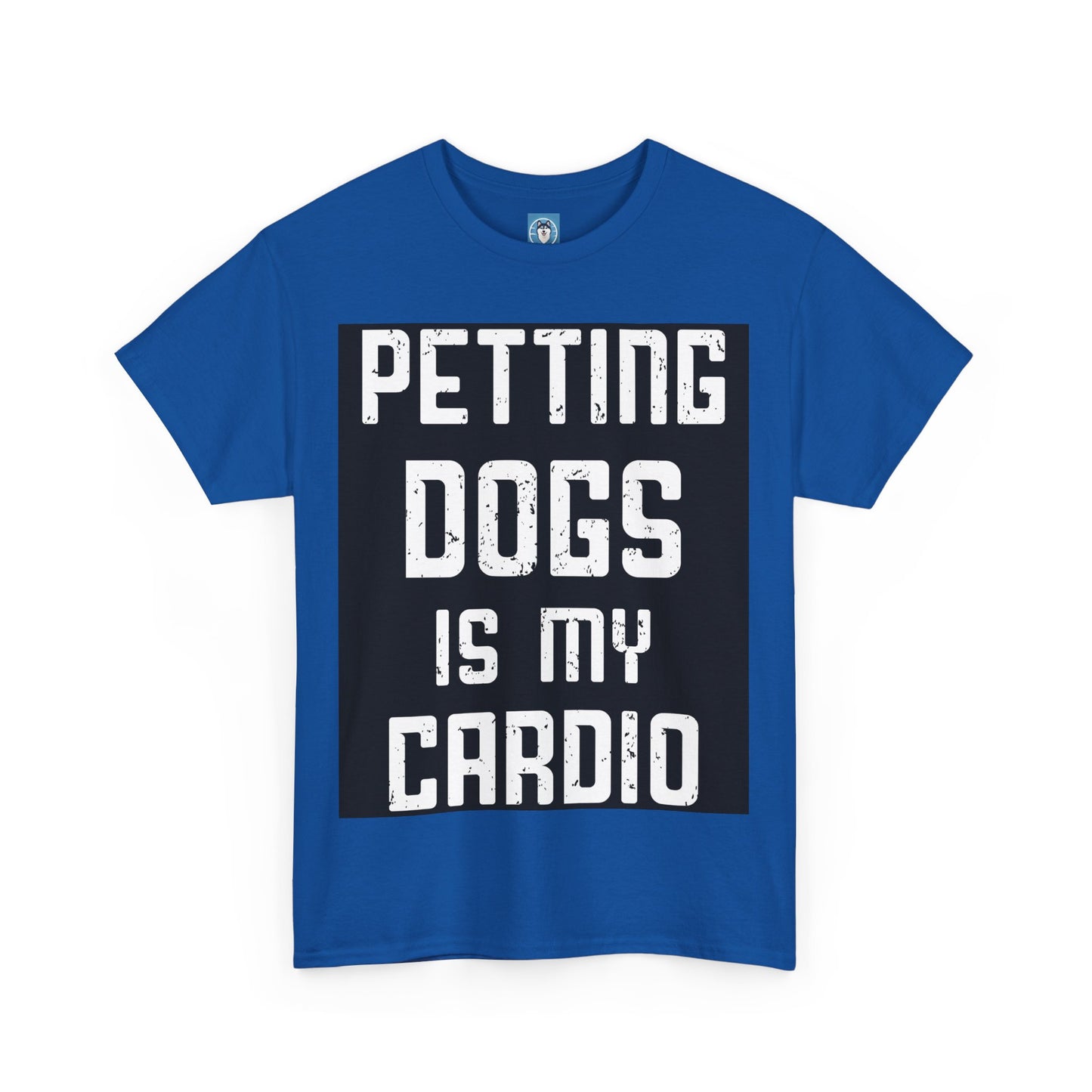 Dog Lovers Unisex T-shirt - Petting Dogs is My Cardio