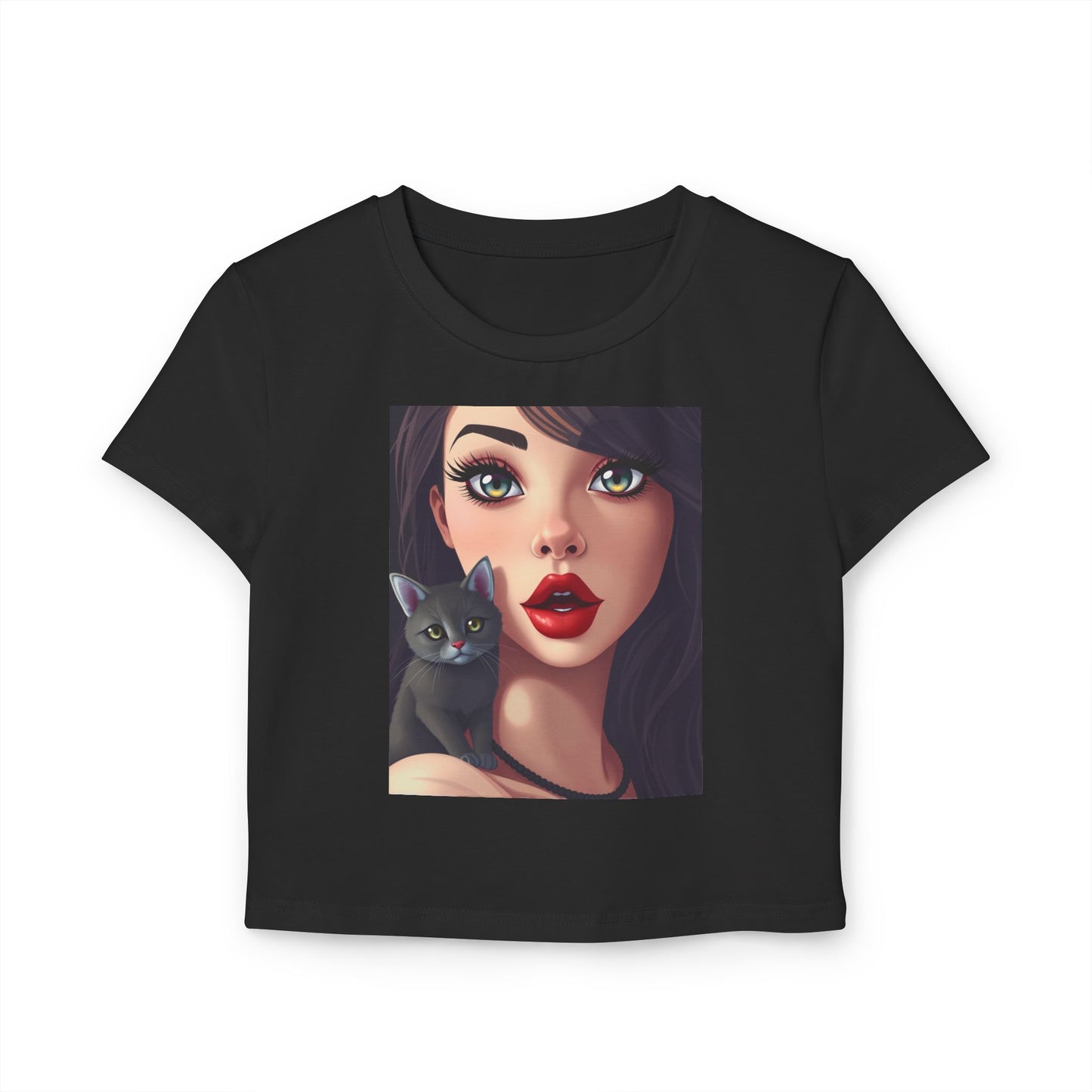 Cat-tisfied - Cat Lover - Organic Cotton Woman´s Tee