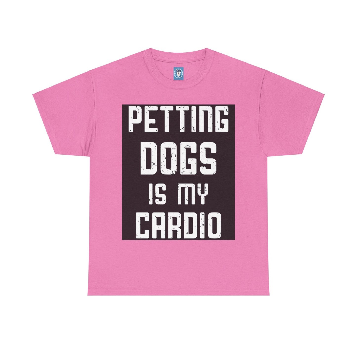 Dog Lovers Unisex T-shirt - Petting Dogs is My Cardio