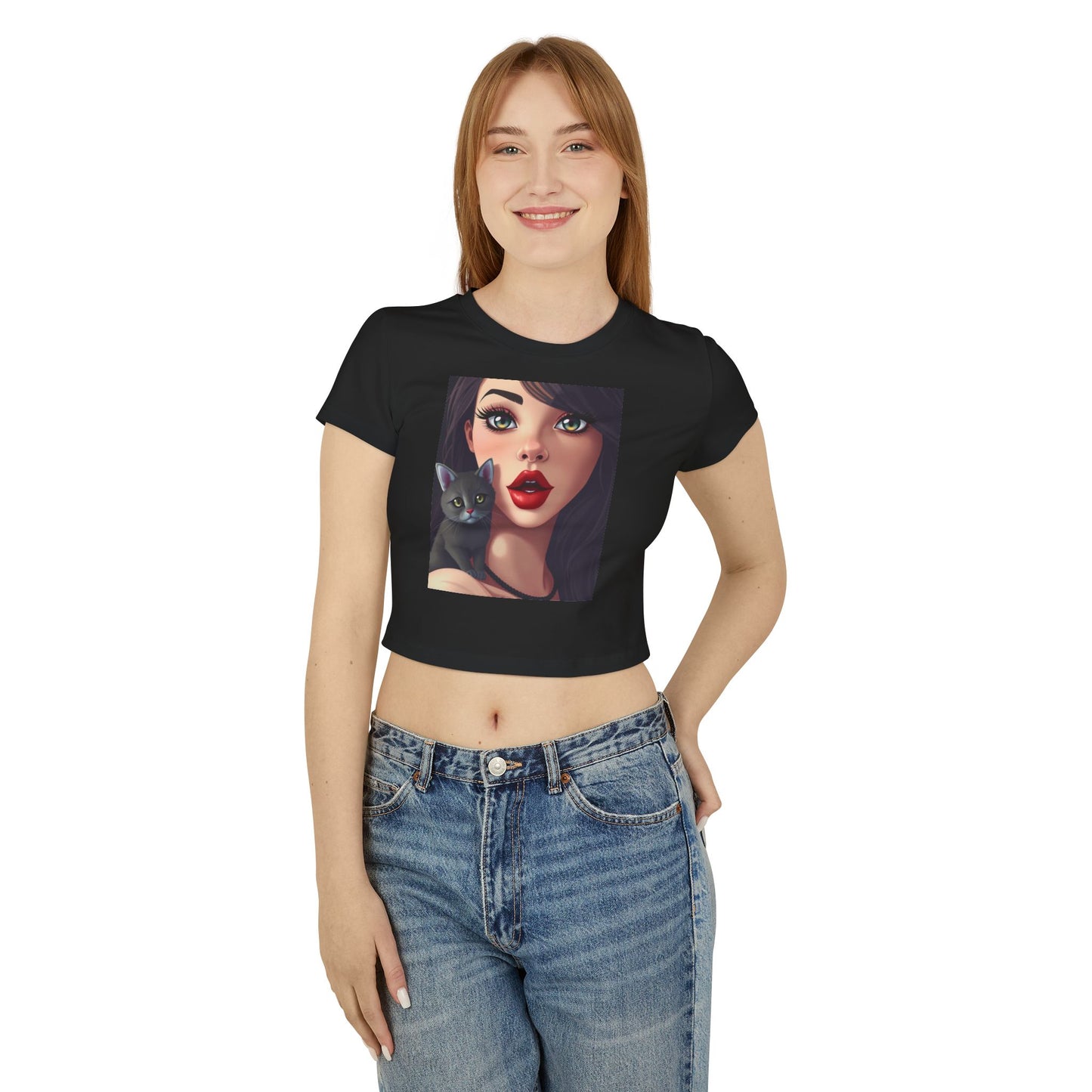 Cat-tisfied - Cat Lover - Organic Cotton Woman´s Tee