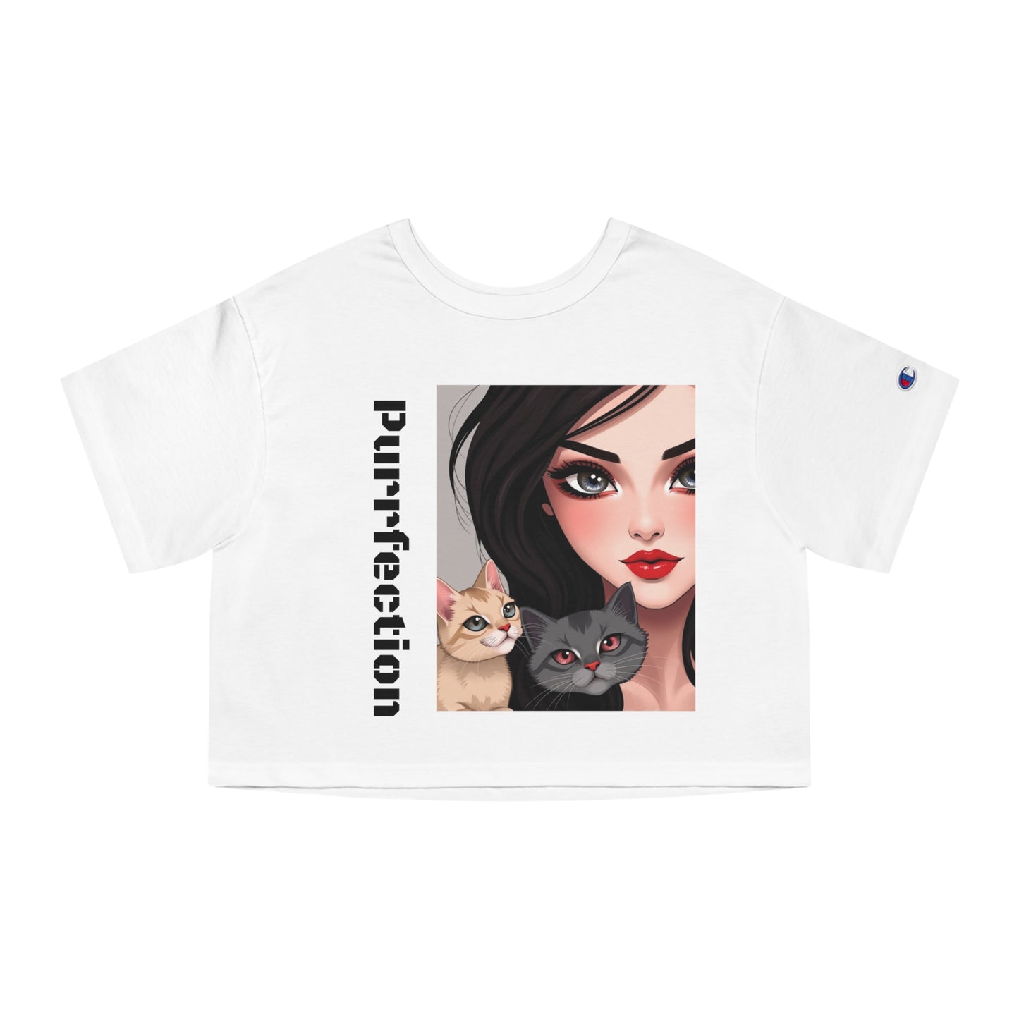 Puurfection Cat Lover - Women's Cropped T-Shirt