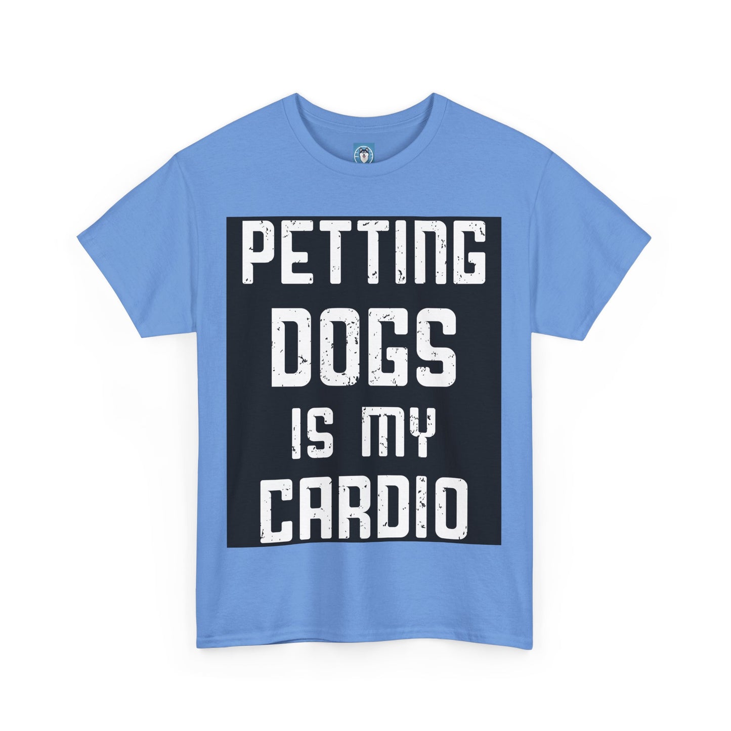 Dog Lovers Unisex T-shirt - Petting Dogs is My Cardio