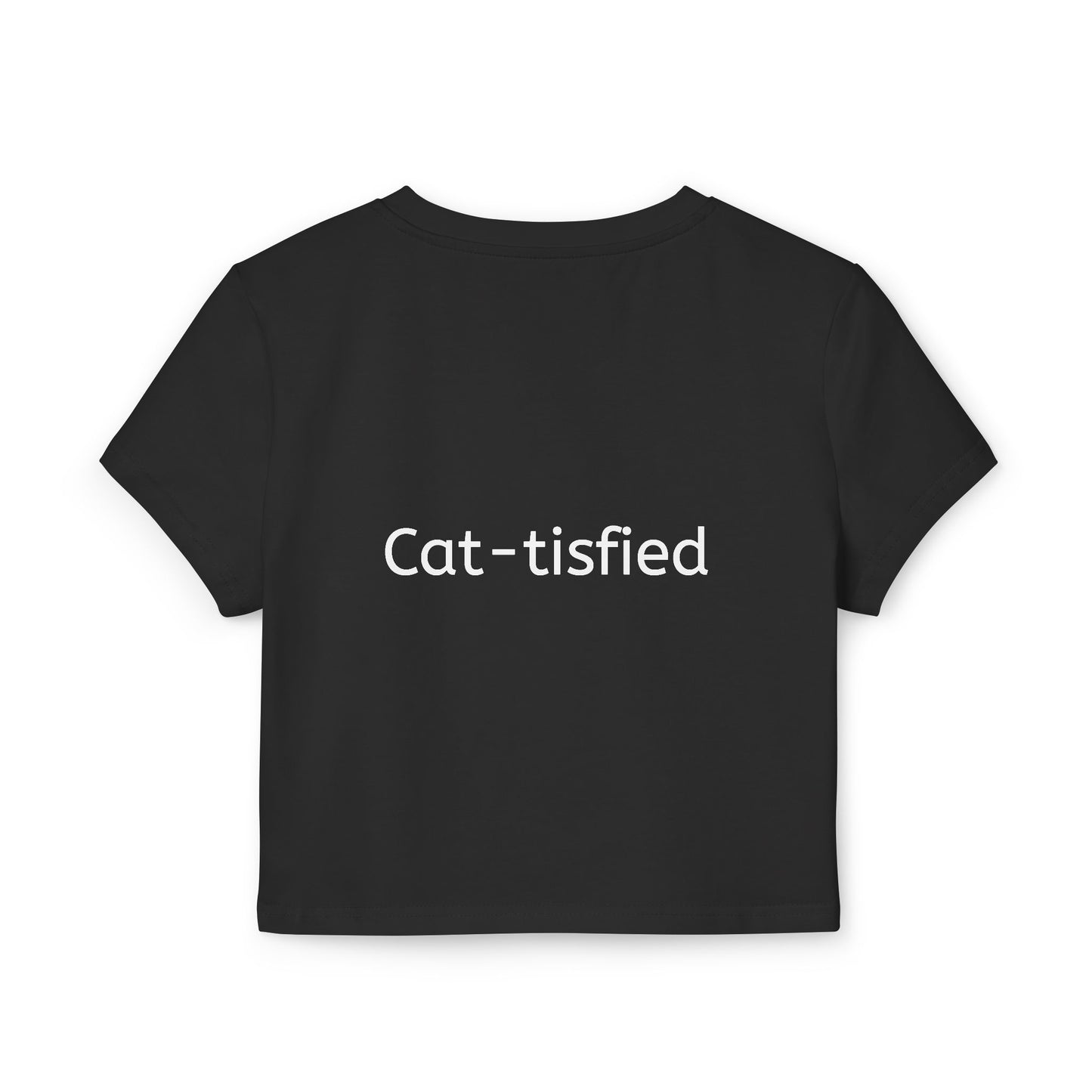 Cat-tisfied - Cat Lover - Organic Cotton Woman´s Tee