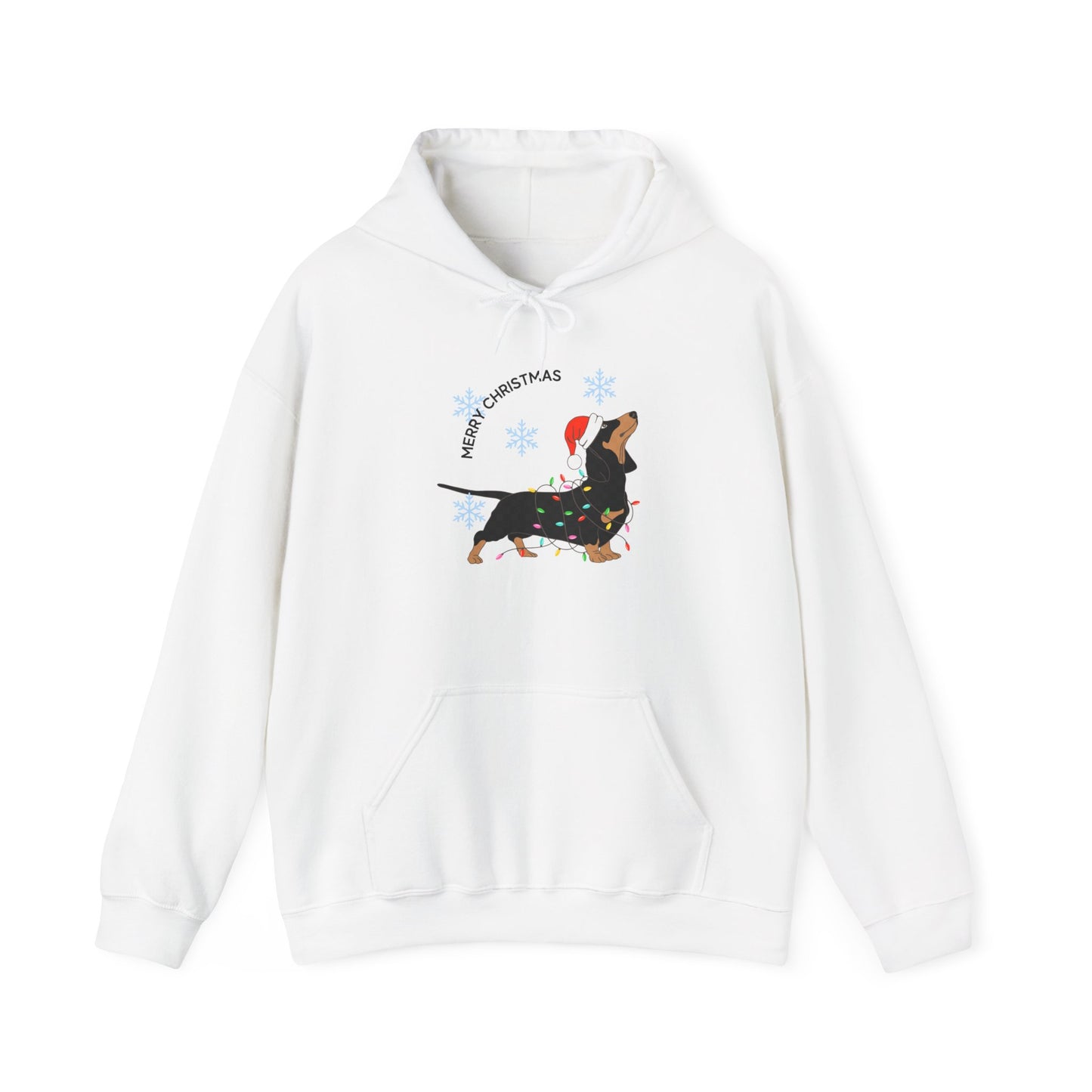 Merry Christmas Doggie Hooded Sweatshirt