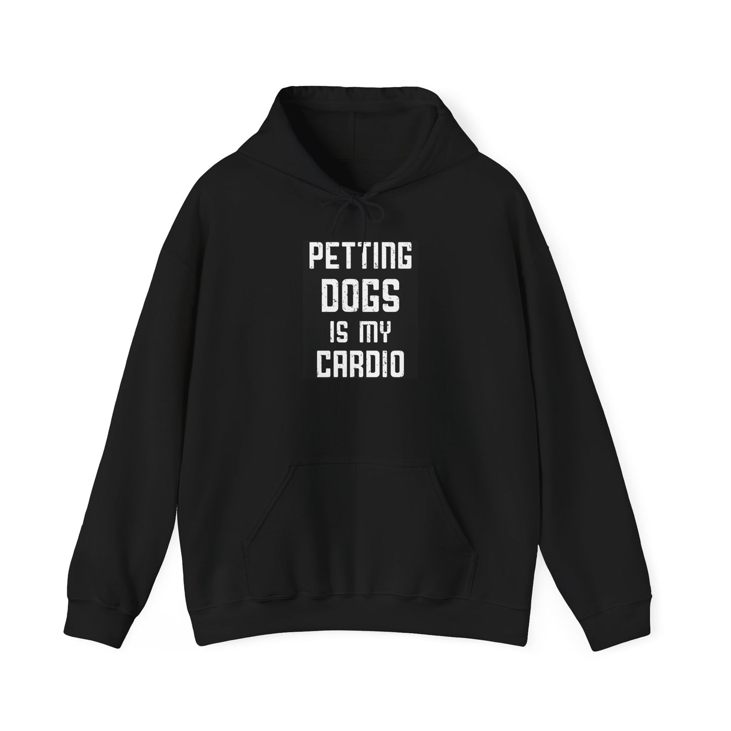 "Petting Dogs is My Cardio" Dog Lover Unisex Sweatshirt