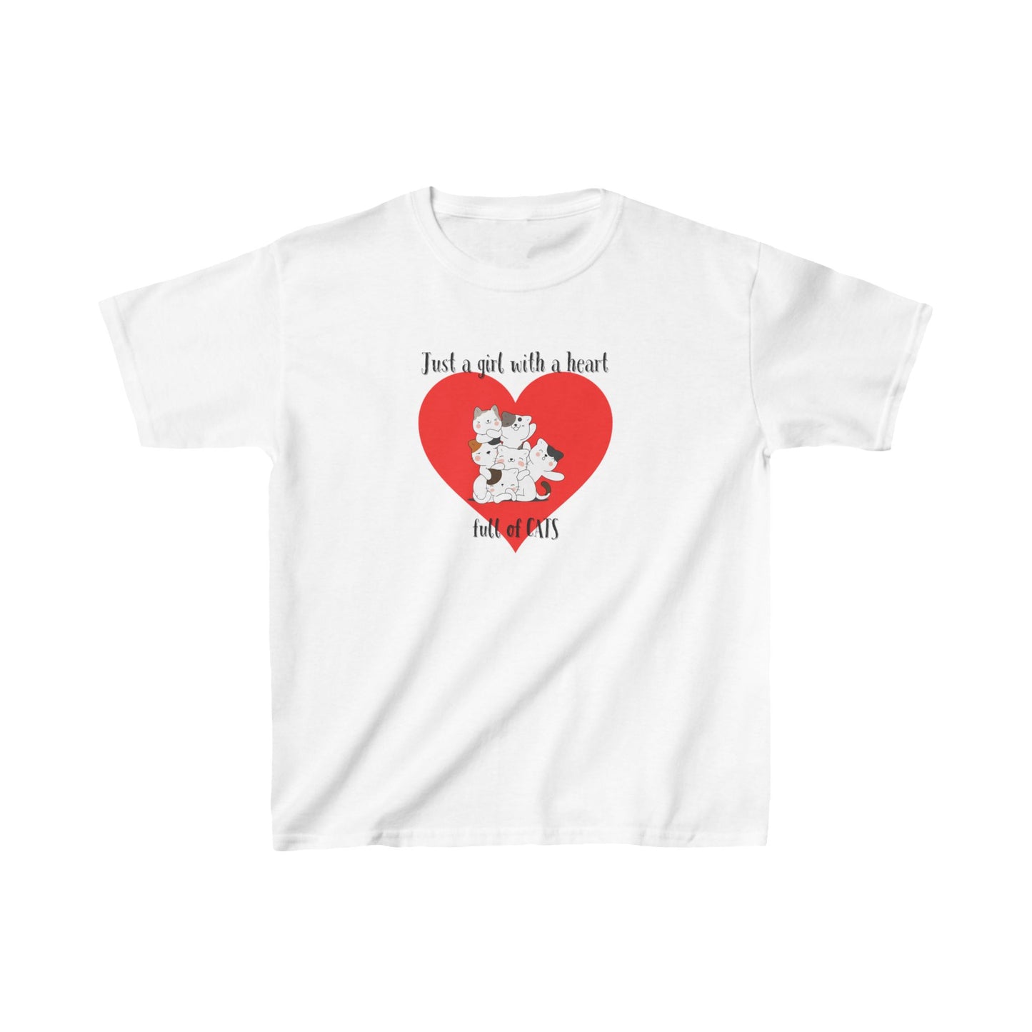 Girl's Cat Lover T-Shirt