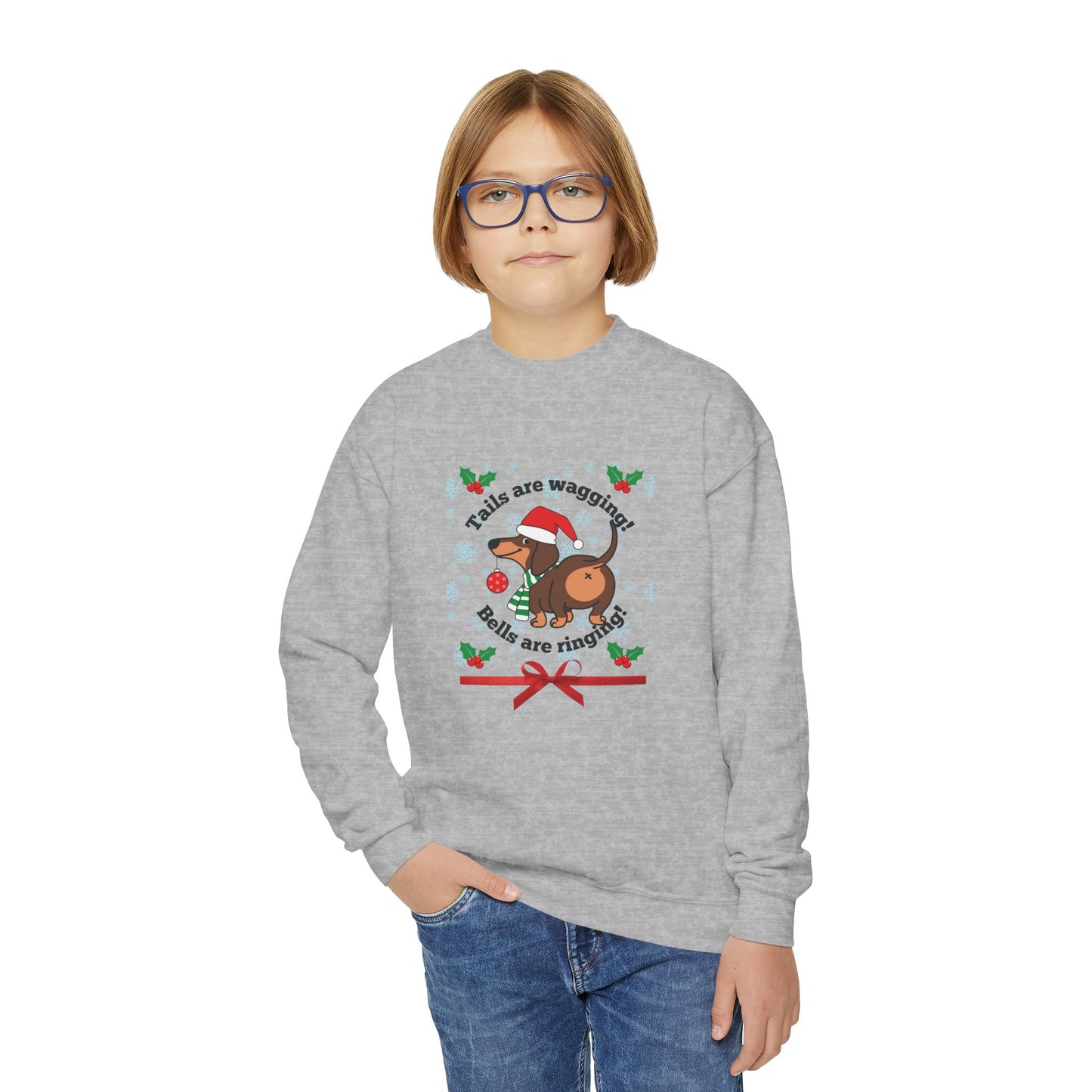 Christmas Dog Lover - Youth Sweatshirt