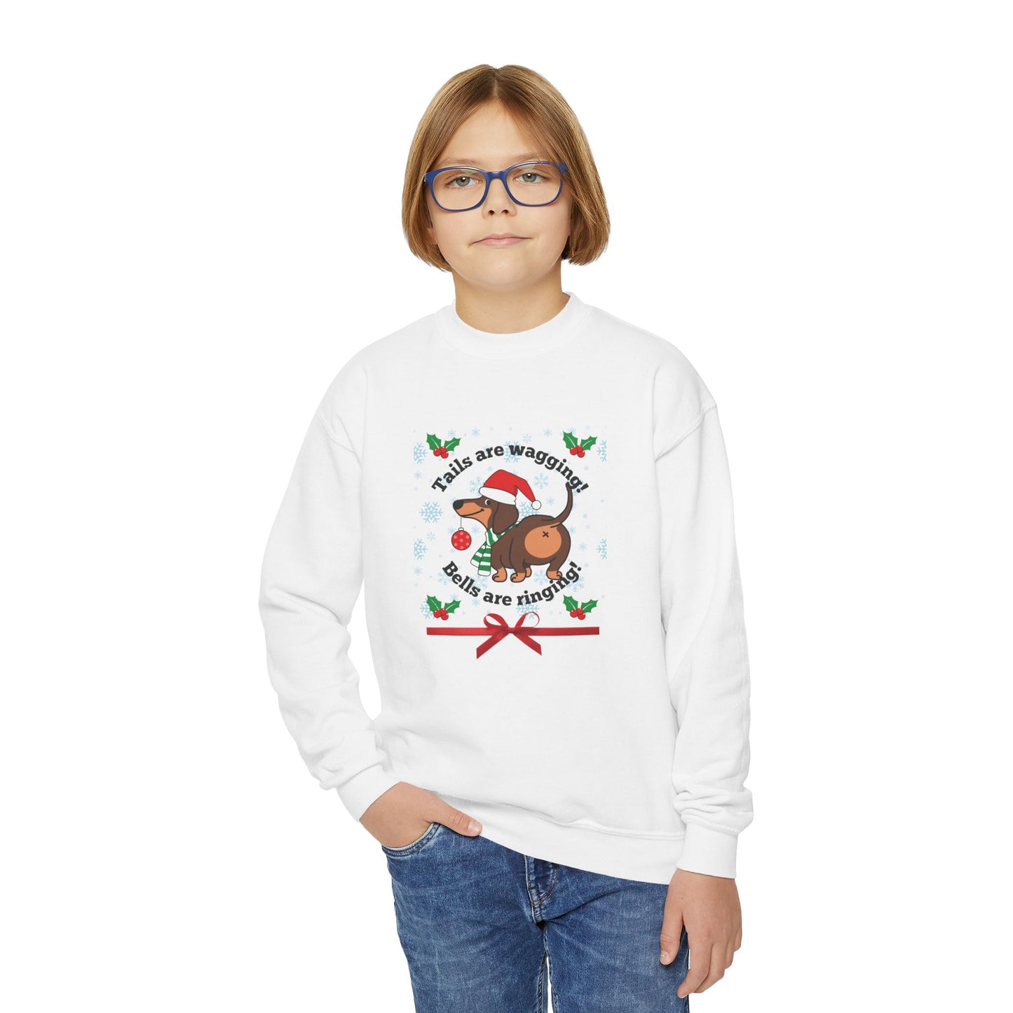 Christmas Dog Lover - Youth Sweatshirt