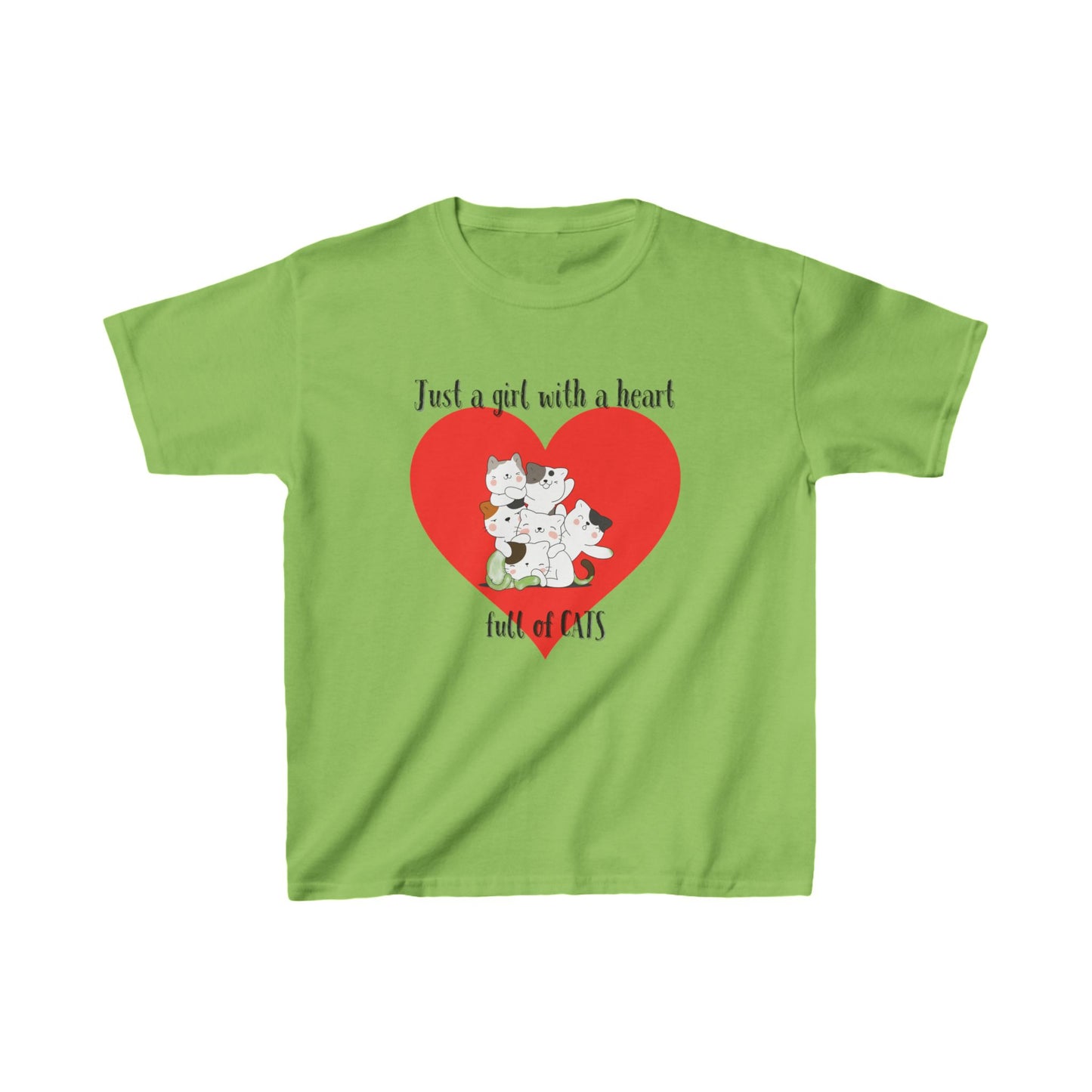 Girl's Cat Lover T-Shirt