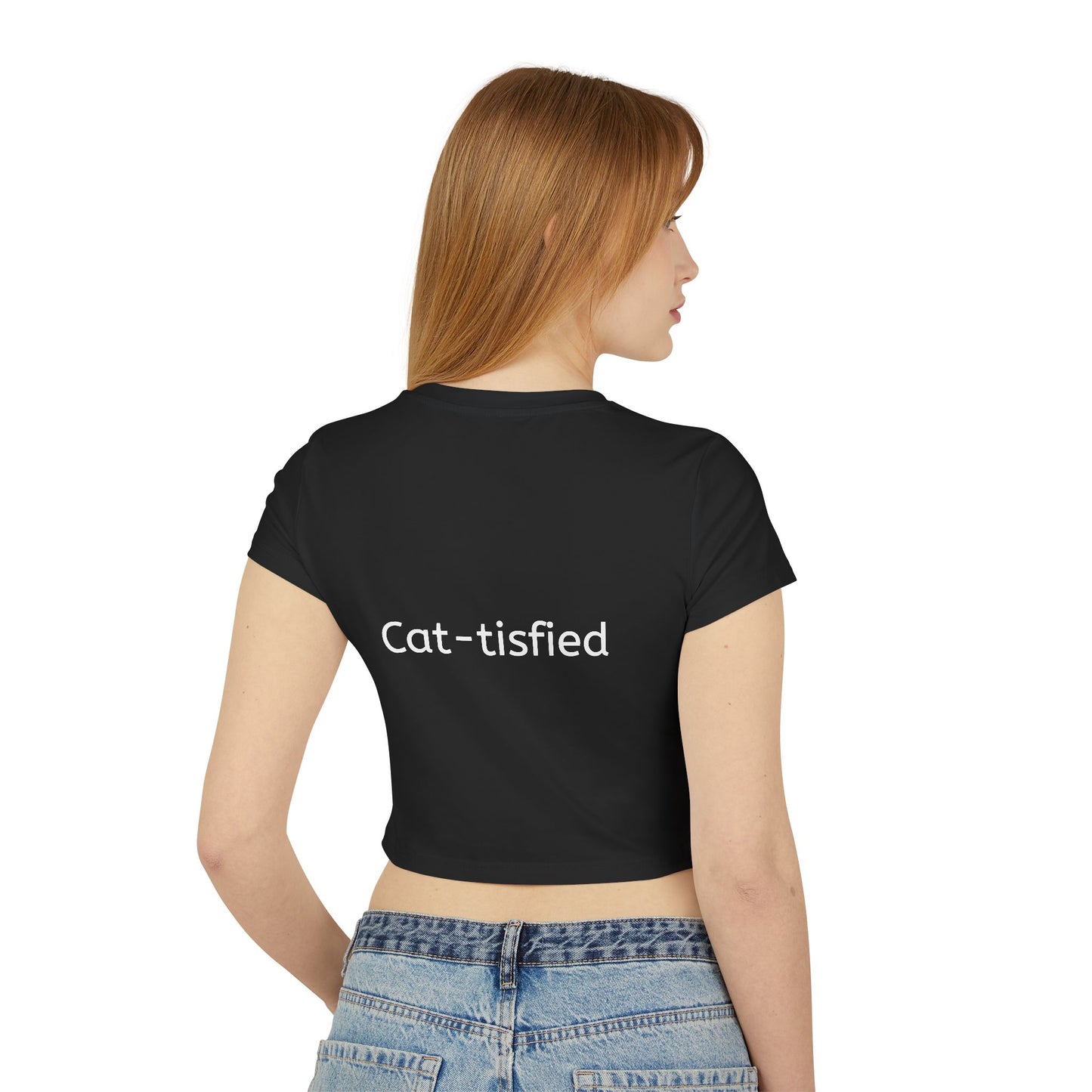 Cat-tisfied  -  Cat Lover - Organic Cotton Woman´s Tee