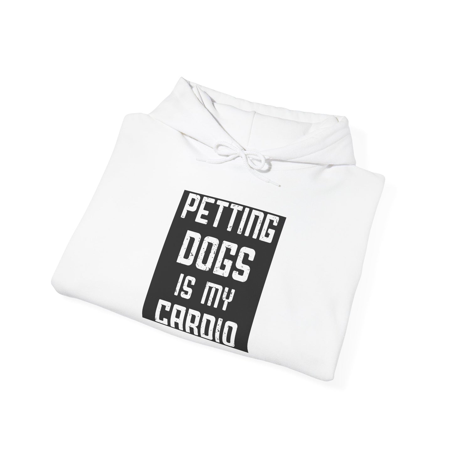 "Petting Dogs is My Cardio" Dog Lover Unisex Sweatshirt