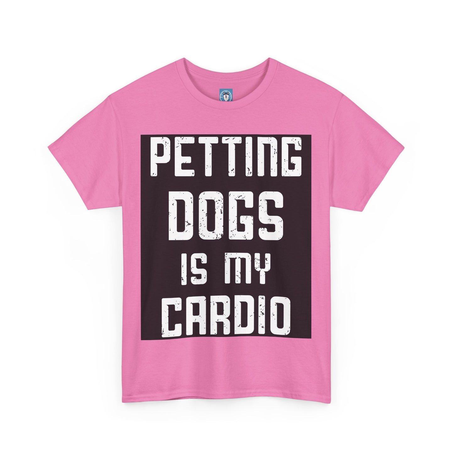 Dog Lovers Unisex T-shirt - Petting Dogs is My Cardio