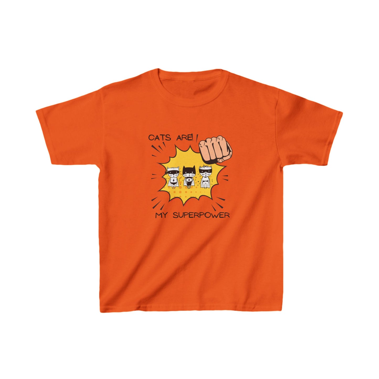 Cat Lover Kids T-shirt - Cats Superheroes