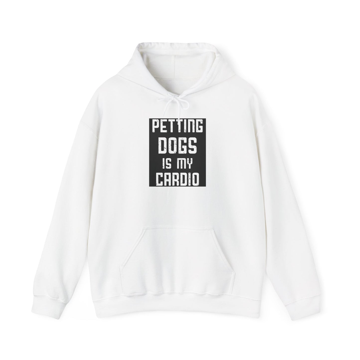 "Petting Dogs is My Cardio" Dog Lover Unisex Sweatshirt