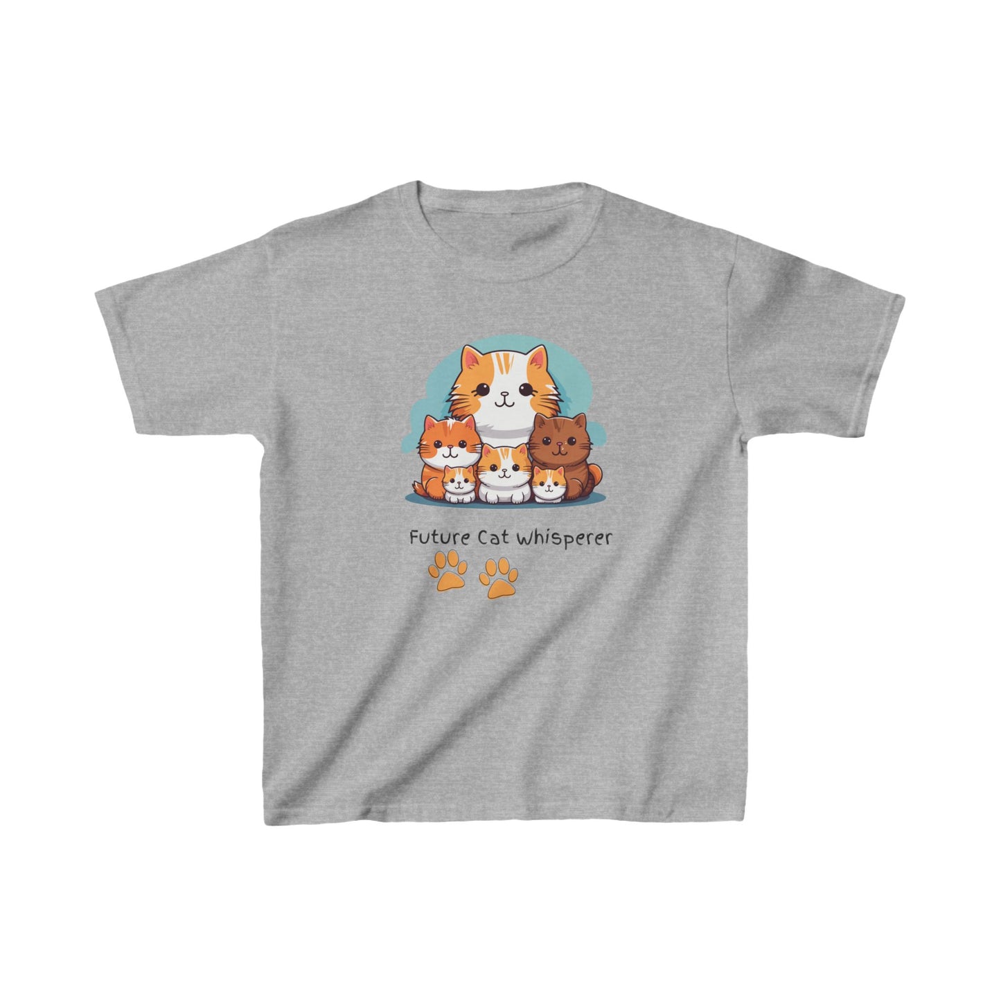 Kids T-shirt Future Cat Whisperer