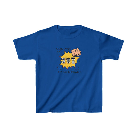 Cat Lover Kids T-shirt - Cats Superheroes