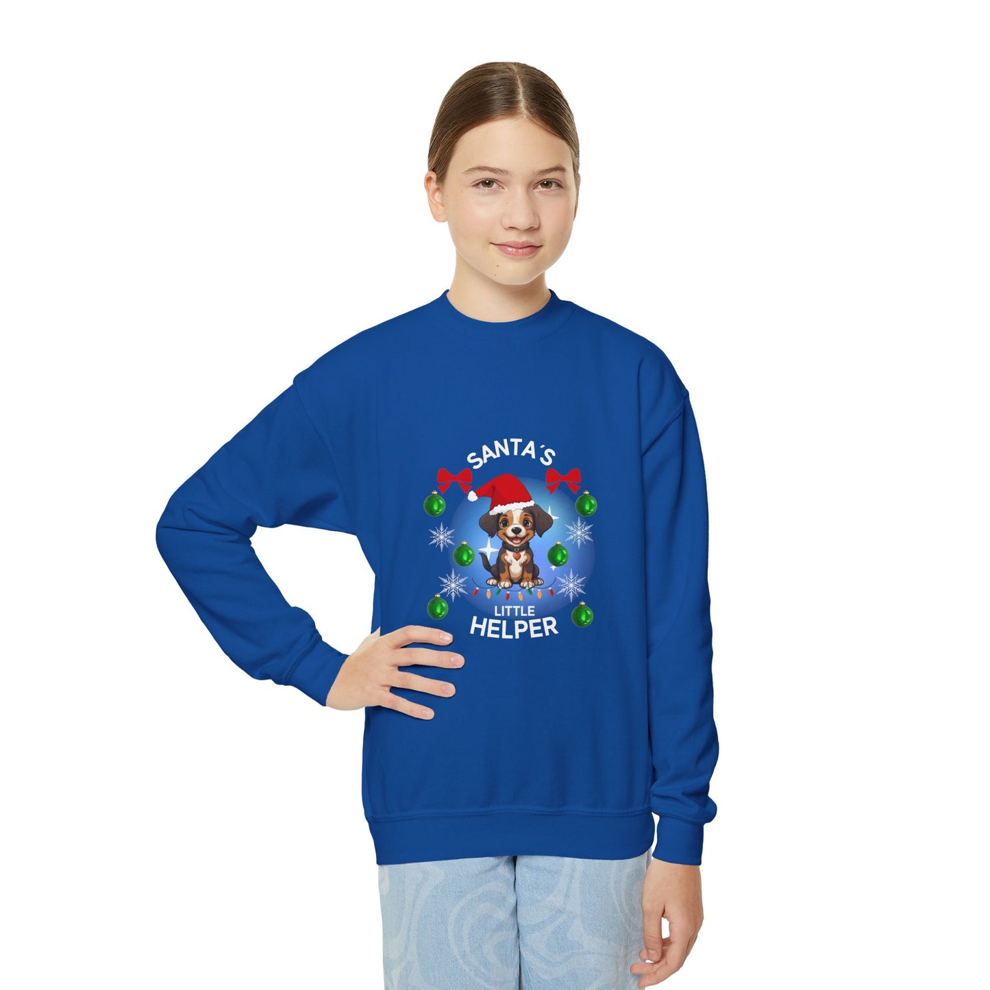 Dog Lover Youth Crewneck Sweatshirt