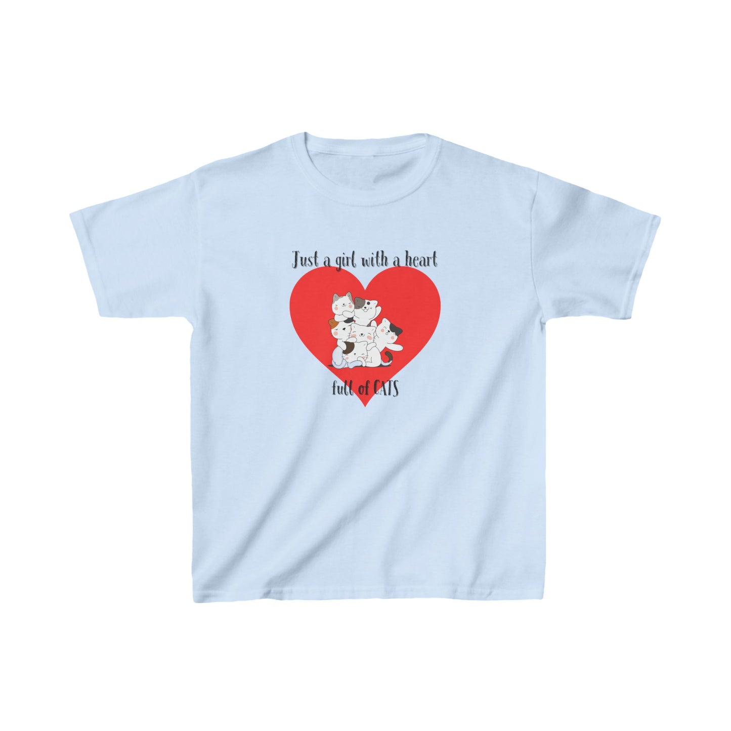 Girl's Cat Lover T-Shirt