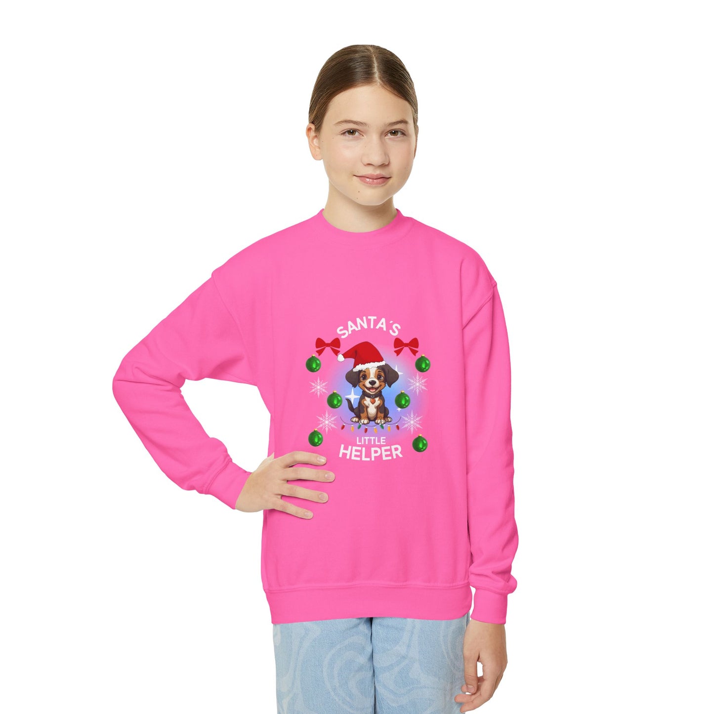 Dog Lover Youth Crewneck Sweatshirt