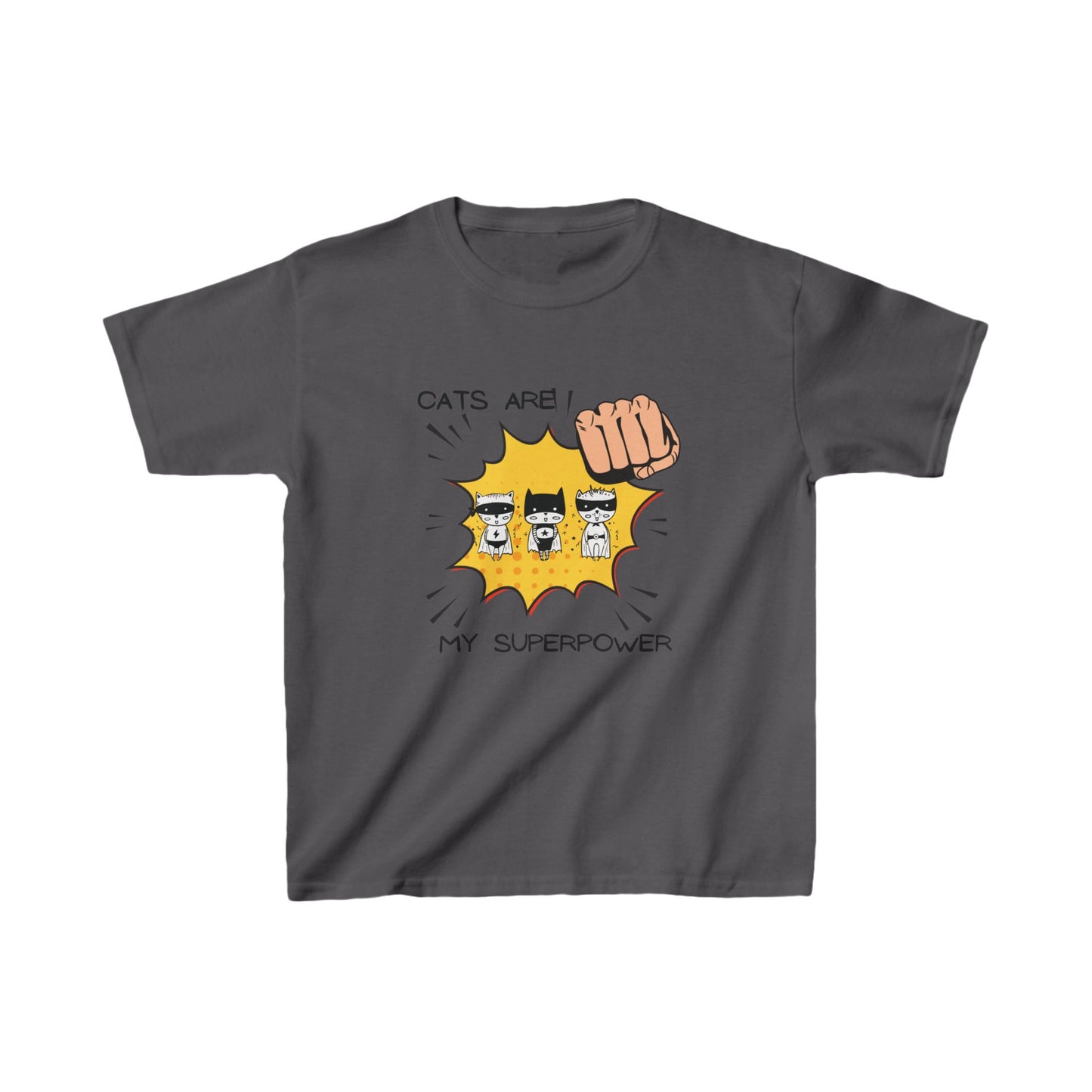 Cat Lover Kids T-shirt - Cats Superheroes