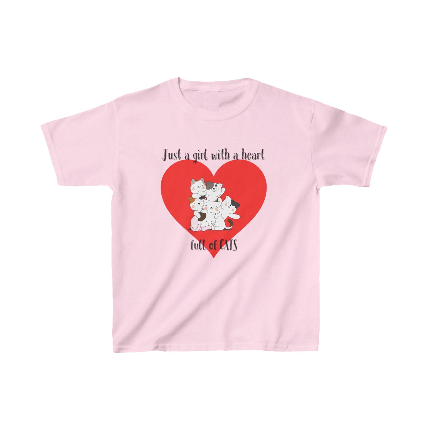 Girl's Cat Lover T-Shirt